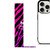 COACH NEW YORK BLACK VIOLET iPhone 15 Pro Case