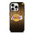 LA LAKERS BASKETBALL WOODEN iPhone 15 Pro Case