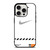 OFF WHITE X NIKE GREY LOGO iPhone 15 Pro Case