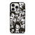 ONE PIECE CHARACTER BLACK WHITE iPhone 15 Pro Case