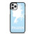 FROZEN LIGHT BLUE SILHOUETTE iPhone 11 Pro Case