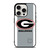 UNIVERSITY GEORGIA BULLDOGS FOOTBALL LOGO iPhone 15 Pro Case
