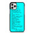 GREY'S ANATOMY QUOTES iPhone 11 Pro Case GREY'S ANATOMY QUOTES iPhone 11 Pro Case
