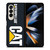 CATERPILLAR CAT LOGO CARBON Samsung Galaxy Z Fold 4 Case Cover