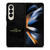 COACH LOGO TEXTURE BLACK Samsung Galaxy Z Fold 4 Case Cover