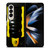 CORVETTE ENGINE YELLOW Samsung Galaxy Z Fold 4 Case Cover