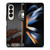 HARLEY DAVIDSON LOGO METAL TEXTURE Samsung Galaxy Z Fold 4 Case Cover
