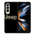 JEEP WRANGLER LOGO CAMO Samsung Galaxy Z Fold 4 Case Cover
