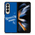 KANSAS CITY BASEBALL BLUE Samsung Galaxy Z Fold 4 Case Cover