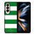 KATE SPADE GREEN STRIPE Samsung Galaxy Z Fold 4 Case Cover