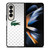 LACOSTE SILVER PATTERN Samsung Galaxy Z Fold 4 Case Cover