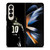 LIONEL MESSI BARCELONA 3 Samsung Galaxy Z Fold 4 Case Cover