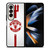 MANCHESTER UNITED FC TRIDENT Samsung Galaxy Z Fold 4 Case Cover
