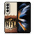 NATIONAL FOOTBALL LEAGUE NFL LOGO WALL Samsung Galaxy Z Fold 4 Case Cover
