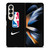 NIKE NBA LOGO BASKETBALL NEVER STOP Samsung Galaxy Z Fold 4 Case Cover