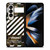 OFF WHITE CAMO BACKGROUND Samsung Galaxy Z Fold 4 Case Cover
