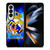 REAL MADRID BLUE Samsung Galaxy Z Fold 4 Case Cover REAL MADRID BLUE Samsung Galaxy Z Fold 4 Case Cover