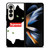 SUPREME BLACK WHITE CAT Samsung Galaxy Z Fold 4 Case Cover SUPREME BLACK WHITE CAT Samsung Galaxy Z Fold 4 Case Cover