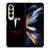 TESLA ELECTRIC CAR LOGO Samsung Galaxy Z Fold 4 Case Cover