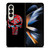 THE PUNISHER SKULL RED BLUE ARTWORK Samsung Galaxy Z Fold 4 Case Cover