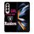 THIS GIRL LOVES THE RAIDERS Samsung Galaxy Z Fold 4 Case Cover