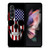 AMERICAN FLAG SKULL METAL Samsung Galaxy Z Fold 3 Case Cover
