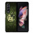 APPLE LOGO CAMO GREEN Samsung Galaxy Z Fold 3 Case Cover