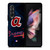 ATLANTA BRAVES MLB LOGO 2 Samsung Galaxy Z Fold 3 Case Cover