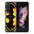 Batman Logo Black Yellow 2 Samsung Galaxy Z Fold 3 Case Cover