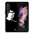 BRUCE LEE BLACK WHITE Samsung Galaxy Z Fold 3 Case Cover