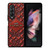 COACH NEW YORK BROWN Samsung Galaxy Z Fold 3 Case Cover