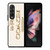 COACH PINK PATTERN MATE Samsung Galaxy Z Fold 3 Case Cover