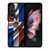 DOMINICAN REPUBLIC FLAG Samsung Galaxy Z Fold 3 Case Cover