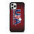 MAJOR BASEBALL LEAGUE LOGO RED iPhone 11 Pro Case
