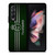 FC REAL MADRID GREEN Samsung Galaxy Z Fold 3 Case Cover