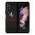 FERRARI LOGO METAL POINT Samsung Galaxy Z Fold 3 Case Cover