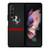 FERRARI LOGO RED CARBON Samsung Galaxy Z Fold 3 Case Cover