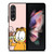 GRAFIELD THE CAT ICE CREAM Samsung Galaxy Z Fold 3 Case Cover