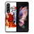 LADY AND THE TRAMP DISNEY CARTOON PAINTING Samsung Galaxy Z Fold 3 Case Cover