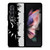 MARVEL BLACK PANTHER BLACK AND WHITE Samsung Galaxy Z Fold 3 Case Cover