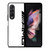MERCEDES AMG LOGO WHITE Samsung Galaxy Z Fold 3 Case Cover