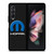 MOPAR CARBON LOGO Samsung Galaxy Z Fold 3 Case Cover