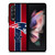 NEW ENGLAND PATRIOTS SOLID Samsung Galaxy Z Fold 3 Case Cover
