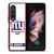 NFL NEWYORK GIANTS 2 Samsung Galaxy Z Fold 3 Case Cover