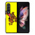SCOOBY DOO RUNNING Samsung Galaxy Z Fold 3 Case Cover SCOOBY DOO RUNNING Samsung Galaxy Z Fold 3 Case Cover
