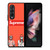 SUPREME RED SKULL Samsung Galaxy Z Fold 3 Case Cover