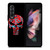 THE PUNISHER SKULL RED BLUE ARTWORK Samsung Galaxy Z Fold 3 Case Cover