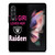 THIS GIRL LOVES THE RAIDERS Samsung Galaxy Z Fold 3 Case Cover