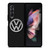 VW VOLKSWAGEN LOGO CARBON Samsung Galaxy Z Fold 3 Case Cover