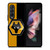 WOLVERHAMPTON WANDERERS FOOTBALL LOGO Samsung Galaxy Z Fold 3 Case Cover